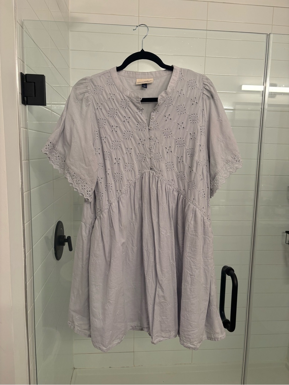 Universal Thread Lavender Eyelet Blouse